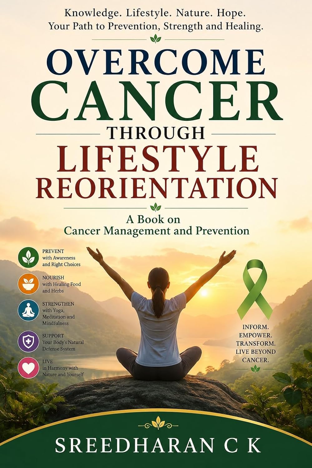 Cover of Overcome Cancer Through Lifestyle Reorientation